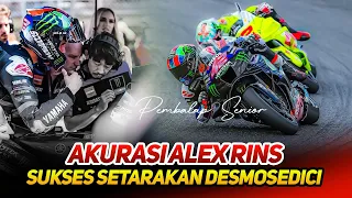 KEJUTAN BARU🔥ALEX RINS CEPAT SUKSES ROMBAK MESIN GANAS YZR-M1 TERBARU~SETARA DESMOSEDICI DUCATI GP24