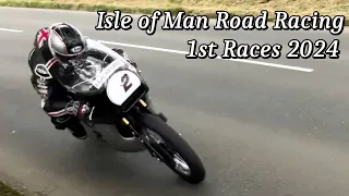 Isle of Man Road Racing 2024 - 1st Races Pre TT Classic