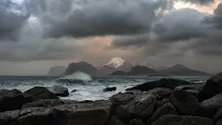 Thunderstorm At Sea Sounds For Sleeping, Relaxing, Meditation