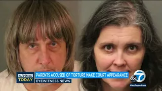 Perris couple accused of holding 13 siblings captive expected in court I ABC7