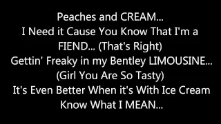 112 - PEACHES & CREAM **(LYRICS ON SCREEN)**