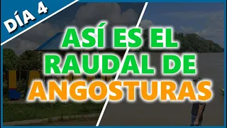 Así es el RAUDAL de Angosturas en el río Guayabero | Que hacer en La Macarena Meta en Colombia