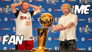 I Surprised Him With NBA Finals Exclusive Access!