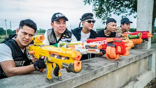 LTT Game Nerf War : Captain Warriors SEAL X Nerf Guns Fight Mr Zero Scazy Professional Carrier