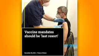 Morning Minute :  Vaccine mandates should be 'last resort'