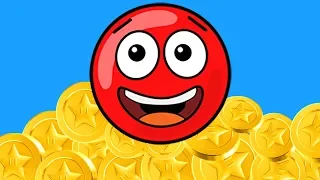 Новый КРАСНЫЙ ШАР #8. 21-23 УРОВНИ. Мультик ИГРА New Red Ball 2