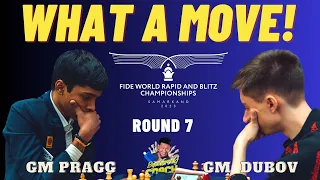 ANGAS NI DUBOV!Tapos may Issue na naman! Pragg vs  Dubov! Fide Blitz World Chess Championship 2023