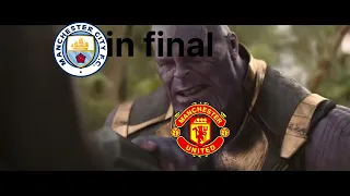 Football meme| Manchester City vs Manchester United| FA Cup final|