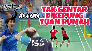 Pertandingan SEMIFINAL AHSAN dan HENDRA paling Menegangkan. Great Daddies!! Vs Tuan Rumah Korea