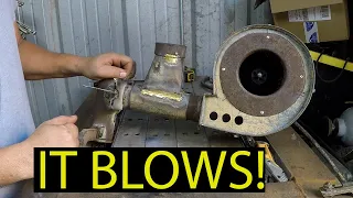 Building a DIY Blacksmiths Forge Blower pt3