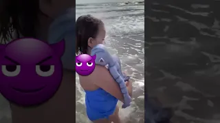 🥰Silicone Avatar Baby Beach DayAfelayalife #SubscribeShareRemix #shorts #viral👿