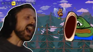 Forsen vs Queen Bee (Terraria)