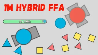 Diep.io - 1 Million Score with Hybrid in FFA!