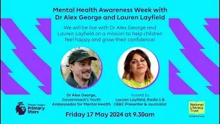 Mental Health Awareness Week event with Dr Alex George
