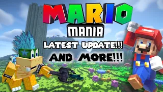 LATEST UPDATE for Mario Mania!!! -  Minecraft mod showcase