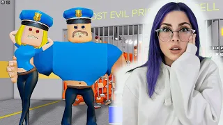 PEMBELİ KADIN GARDİYANDAN KAÇTIK 🚀 | ROBLOX ESCAPE POLICE GIRL PRISON RUN!)👮 | LAL GAMES