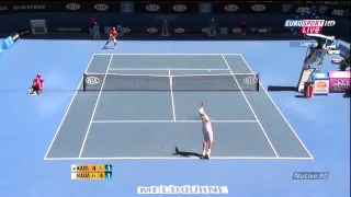 Australian Open 2010 R4 Rafael Nadal vs Ivo Karlovic highlights [HD]