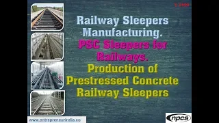 Railway Sleepers Manufacturing | PSC Sleepers for Railways.