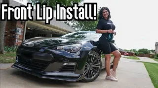 The BEST Front Lip For Your BRZ/FRS! | Front Lip Install DIY