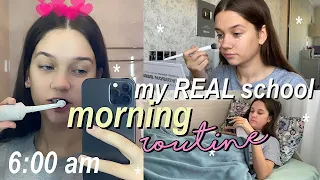 Мое Реальное Школьное Утро - Ранние Подъемы // my morning routine