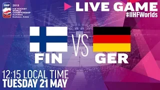 Finland vs. Germany | Full Game | 2019 IIHF Ice Hockey World Championship