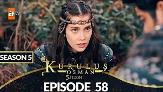 Kurulus Osman Urdu - Season 5 - Episode 58 | Review | Kurulus Osman Episode 58 7th Part | Overview