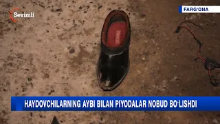 Haydovchilarning aybi bilan piyodalar nobud boʻlishdi