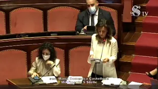 Maria Domenica Castellone (M5S) - Intervento aula Senato (10.06.20)