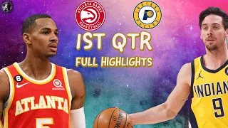 NBA Atlanta Hawks vs Indiana Pacers 1st QTR GAME Highlights 25.03.2023 SEASON