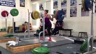 Jessica Lucero Back Squat 140kg x 6