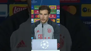 When Goretzka said this 😂