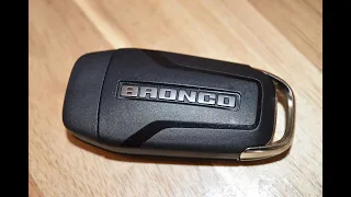 2020-2021 Ford Bronco key fob battery change - EASY DIY