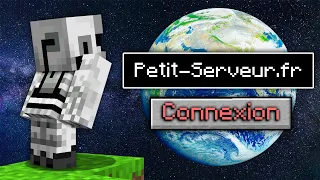 J'ai secrètement rejoins des serveurs Minecraft privés...