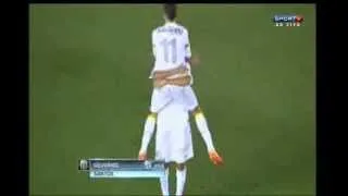 2º Gol de Geuvanio ~ Santos 4 vs 0 Bragantino ~ Campeonato Paulista 27/02/2014