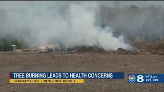 New Port Richey residents say land clearing, burning causing health issues