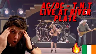 IRISH REACTION AC/DC - T.N.T LIVE AT RIVER PLATE!! | THE ATMOSPHERE IS INSANE!!