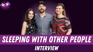 Sleeping With Other People Cast Interview | Jason Sudeikis, Alison Brie & Leslye Headland | Q&A