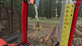 FS19 | Forwarding on Holmåkra | Komatsu 895 |  Episode 1