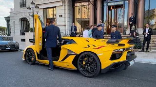 SUPERCARS Monaco - Ferrari F12 TDF, F40 LM, Bugatti Chiron, Lamborghini Aventador, McLaren Senna