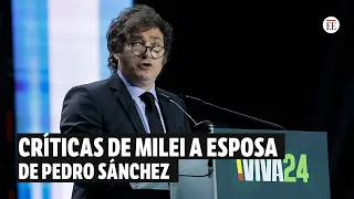 La crisis “sin precedentes” por comentarios de Milei contra Sánchez y su esposa | El Espectador