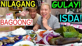 Ep#57 NILAGANG AMPALAYA Sawsaw sa BAGOONG! With Prito At Sinaing Na ISDA.🇵🇭 PagKaing Pinoy.