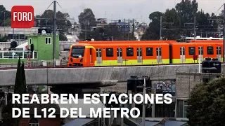 ¿Qué estaciones de Línea 12 del metro CDMX serán reabiertas? - Las Noticias