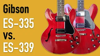 Gibson ES-335 vs ES-339