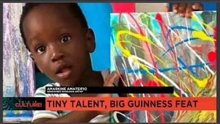 À 1 an et 4 mois, un Ghanéen est le plus jeune artiste peintre au monde