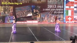 Юлия и Глафира Мельниковы. XI Всемирная танцевальная олимпиада 2014