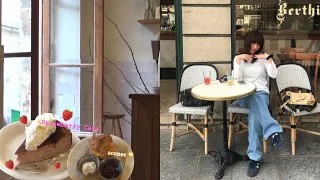 PARIS vlog. 텐벨 커피 로스팅 현장,  마레지구 분위기 좋은 커피숍, 파리 관광객 모드로 돌아다니기