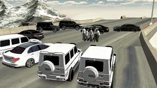 Car parking multiplayer real life: stolen numbers, fight with bandits, shooting