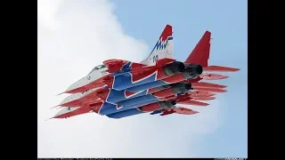 Great performance of the Swifts Russian MiG-29 Display Team!