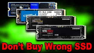 🔥Don't Buy Wrong SSD🔥SATA PCIe M.2 NVMe🔥DRAM vs DRAM Less🔥MLC vs TLC vs QLC NAND @KshitijKumar1990
