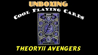 Unboxing Cool Playing Cards: Theory11 Avengers Infinity Saga